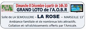 LOTO AOBR DU 8 DECEMBRE 2013 A  MARSEILLE (0)